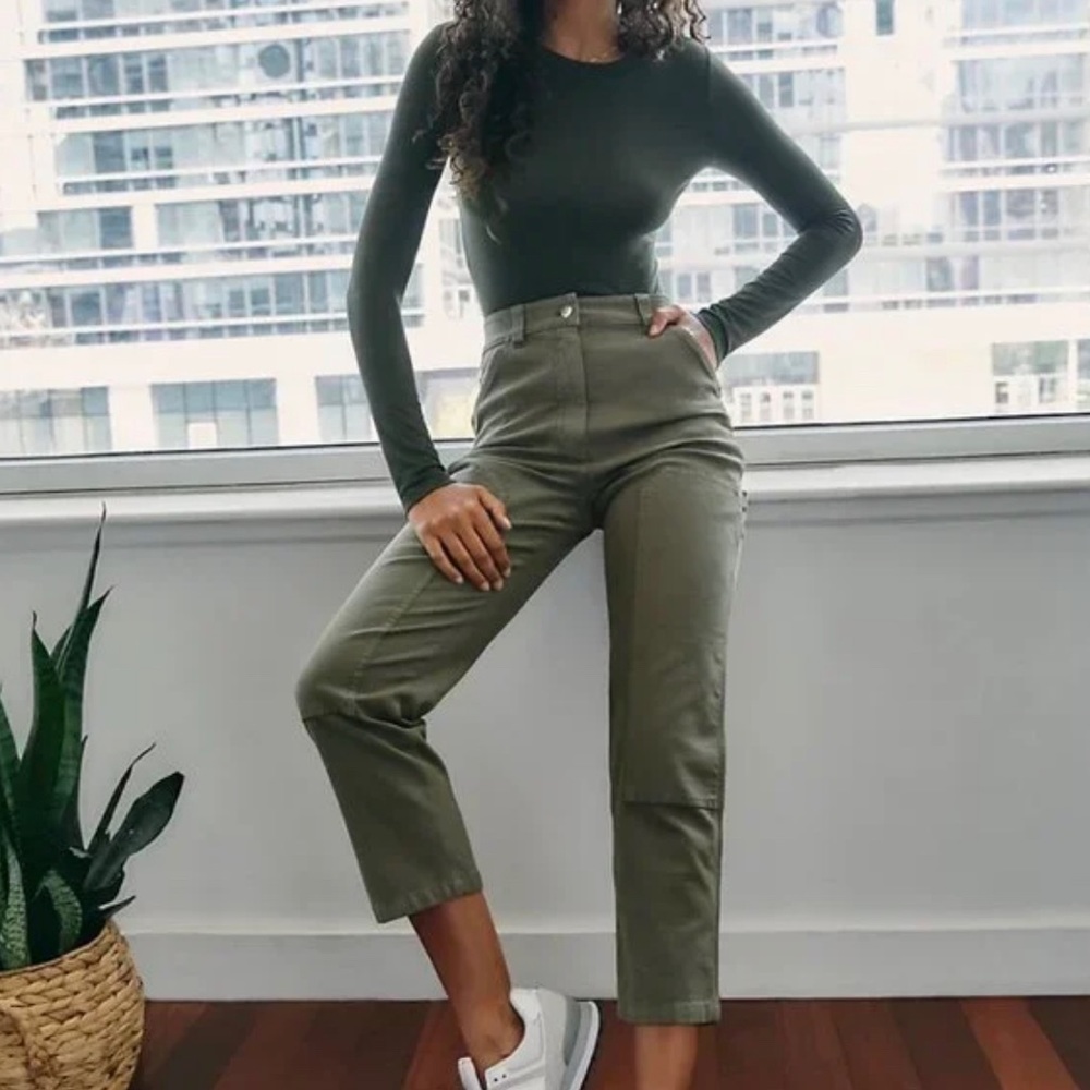 Wilfred Olive Green Brennan Pants